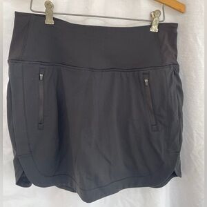 ATHLETA Black Fairway Golf Skort M